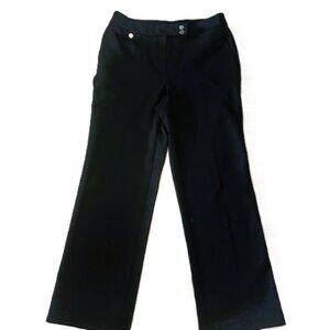 Anne Klein Ladies Pants sz 10 Black Office Career Dress NWOT